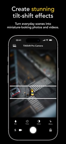 Tilt Shift: miniature photography effect